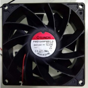 SUNON PMD1209PMB1-A 12V 12.5W 2wires cooling fan